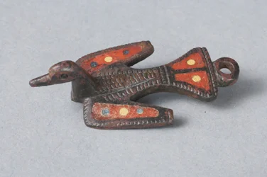 Gallo-Romano Zoomorphic Fibula of a Bird